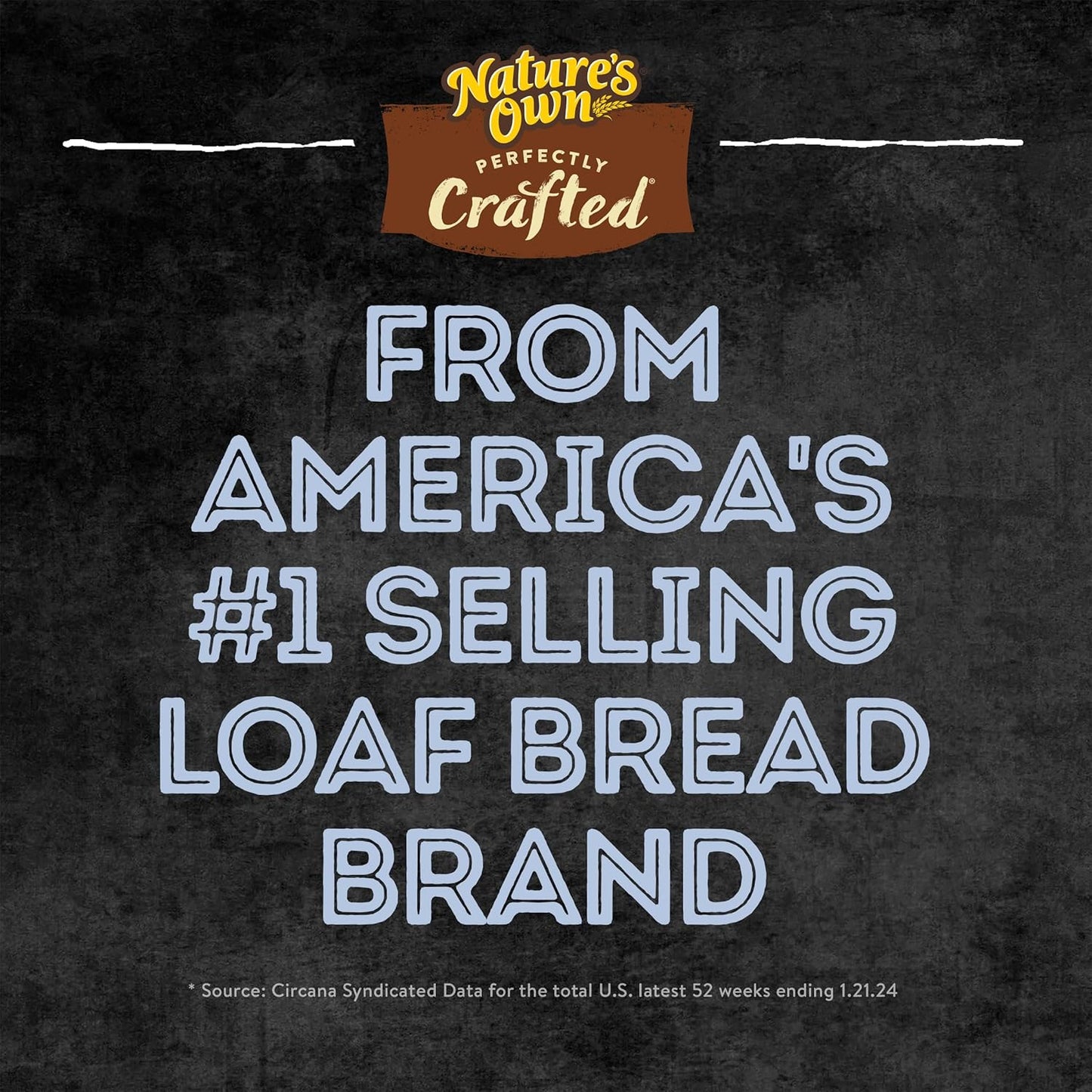 Nature's Own Perfectly Crafted White Bread, Thick Sliced Non-GMO Sandwich Bread, 22 oz Loaf